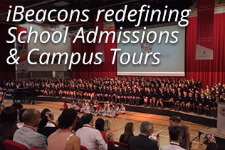 iBeacons redefining School Admissions and Campus Tours